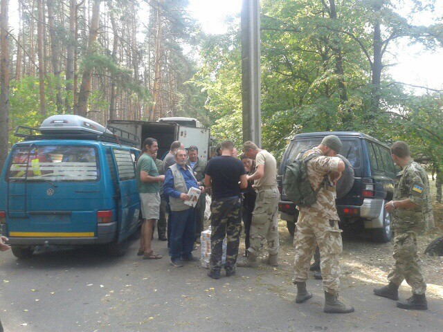 Z. Miernik na Ukrainie, wrzesień 2014 r.