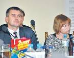 Tomasz Wantuła i Halina Damas Łazowska jeszcze w fotelach rajców miejskich. Dziś na ławie oskarżonych.