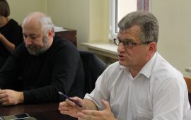 Radni Grzegorz Mateja i Ryszard Masalski
