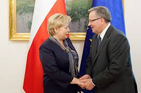 Małgorzata Gersdorf i Bronisław Komorowski, fot. pkw.gov.pl