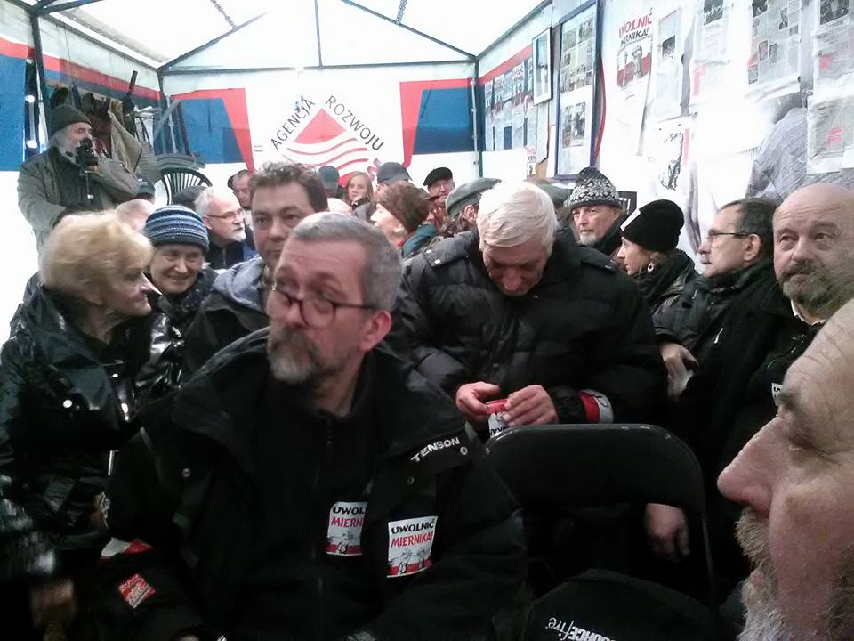 Protestujący pod SN, fot. Facebook