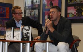 Marcin Prus (pierwszy z prawej), na zmianę, tryskał humorem i był bardzo poważny.